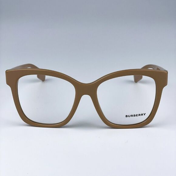 NEW Burberry BE2363 3990 Beige Square Women Eyeglasses